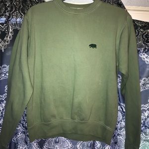 Green brandy Melville crewneck